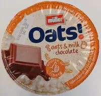 Amount of sugar in müller Oats! oats & milk chocolate