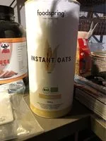 Amount of sugar in Instant Oats