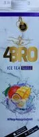 Amount of sugar in 4BRO ICE TEA Mango Maracuja