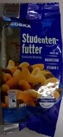 Amount of sugar in Studentenfutter