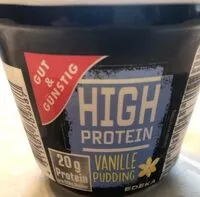 Amount of sugar in Vanille pudding