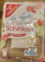 Amount of sugar in Hauchfein Delikatess Kochschinken