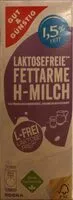 Amount of sugar in Laktosefreie fettarme h- Milch 1,5