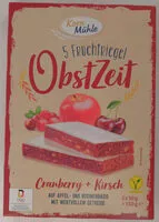 Amount of sugar in ObstZeit Cranberry + Kirsch