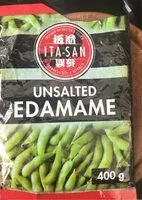 Amount of sugar in Unsalted edamame