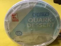 Amount of sugar in Cremiges Quark-Dessert 0,2% Fett