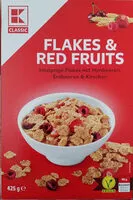Amount of sugar in Flakes & Red Fruits