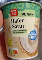 Amount of sugar in Hafer Natur Vegan