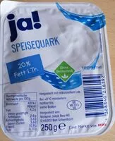 Amount of sugar in Speisequark 20 % Fett