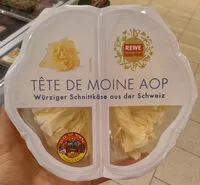 Amount of sugar in Tête de Moine Käse aus der Schweiz