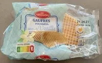 Amount of sugar in Gaufres fourrées saveur Vanille