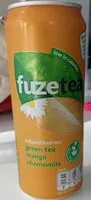 Amount of sugar in Fuzetea green tea mango chamomile