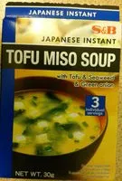 Amount of sugar in Tofu miso soup