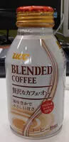 Amount of sugar in blended coffee au lait