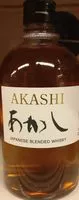 Amount of sugar in Akashi Blend Whisky