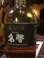Amount of sugar in Akashi Meisei Japanese Blended Whisky