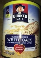 Amount of sugar in Quick Cooking White Oats