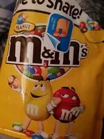 Amount of sugar in M &M'S Peanut Large Chocolate Pouch
