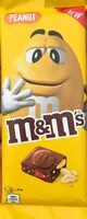 Amount of sugar in M&M's peanut