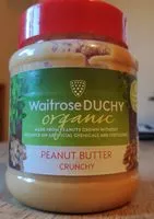 Amount of sugar in Duchy Organic Thick & Crunchy Peanut Butter