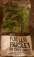 Amount of sugar in Flat Leaf Parsley