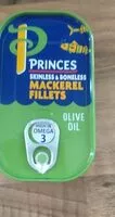 Amount of sugar in Skinless and boneless mackerel fillets olive oil
