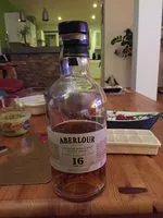 Amount of sugar in Aberlour - 16 Years Old Single Malt Whisky