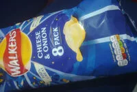 Amount of sugar in Walkers cheese&onion