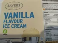 Amount of sugar in vanilla icecream