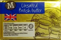 Unslated butter