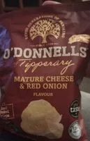Amount of sugar in O Donnell's crisps