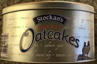 Amount of sugar in Orkney oatcakes