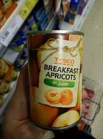 Canned apricots in juice