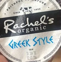 Amount of sugar in Rachel's Organic vanilla greek style yogurt