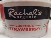 Amount of sugar in Rachel's organic strawberry yoghurt