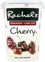 Amount of sugar in Rachel's Organic Low Fat Cherry Yogurt