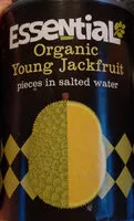 Amount of sugar in Organic young jackfruit