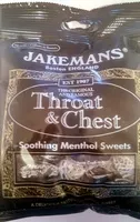 Sugar and nutrients in Jakemans