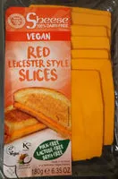 Amount of sugar in Dairy-free vegan Sheese, Red Leicester Style Slices