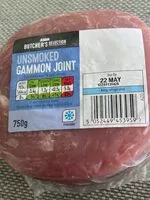 Amount of sugar in Unsmoked gammon joint