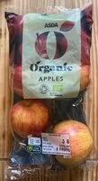 Amount of sugar in Organic Apples