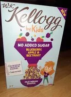 Amount of sugar in W.K. Kellogg by Kids