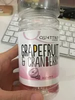 Amount of sugar in Grapefruit&cramberry