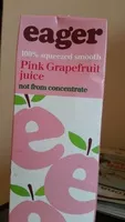 Amount of sugar in Grapefruit juice