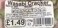 Amount of sugar in Wasabi Cracker