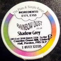 Sugar and nutrients in Rainbow dust