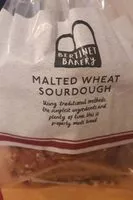 Malted wheat sourdough bread