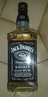 Amount of sugar in Whisky  40% Jack Daniel‘s Tennessee Whiskey