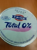 Sugar and nutrients in Fage