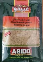 Sugar and nutrients in Abido spices